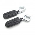 Smt-1 1 4 Flame Foot Pegs P Clamps Compatible With Suzuki Vs1400 Vz1500 Intruder M800 C800 B00rue17b0