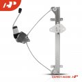 A-premium Electric Power Window Regulator With Motor Compatible Honda Ridgeline 2006-2014 Pickup Rear Left Driver Side