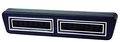 Old Air Products 32-3x Dual Underdash Vent Louver For 2-1 2 Duct Hose 