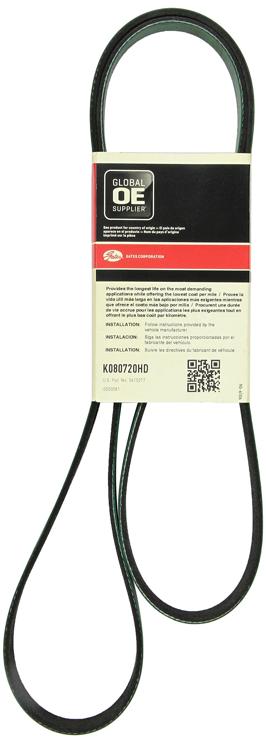 Gates K080720hd V-belt