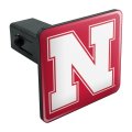 Graphics More University Of Nebraska Primary Logo Tow Trailer Hitch Cover Plug Insert 1 4 Inch 25 
