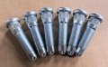 6pcs M14 1 50 Serrated Wheel Studs 610 661 15 8mm Knurl 58mm Uhl For 2017 2024 Cadillac Xt4 Xt5 Xt6 2019 Chevrolet Silverado 