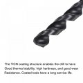 Uxcell 9 7mm M42 High Speed Steel Jobber Drill Bits Ticn Coated Round Shank Twist Bit For Stainless Alloy And Hard