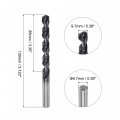 Uxcell 9 7mm M42 High Speed Steel Jobber Drill Bits Ticn Coated Round Shank Twist Bit For Stainless Alloy And Hard