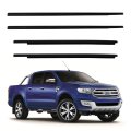 4pcs Black Window Molding Trim For 2011 To 2021 Ford Ranger Ab3926201a39ae Ab3926201a38ae Ab3z2625555e Ab3z2625554f