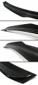 H Style Real Carbon Fiber Rear Trunk Spoiler Wing Replacement Compatible With For 2015-2022 Ford Mustang S550 Gt