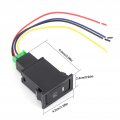 Fog Light Switch 4-pole 12v Push Button Lamp Controller Factory Style Led Background Fit For Land Cruiser 100 75 76 78 79