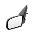 Ocpty Black Left Side Mirror Fit For 2003-2007 Saturn Ion Textured Glass Non-folding
