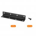 Uxcell L Bracket Corner Braces 6 Set 25x25x140 Mm Stainless Steel 90 Degree Right Angle Fastener With Screws For Shelf Chair