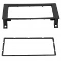 Qiilu Double Din Installation Dash Kit Navigation Fascia Central Control Stereo Radio Dvd Panel For Saab 9a 3 2007a 2010