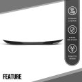 Rear Trunk Spoiler Wing For Bmw G30 5 Series 4 Door Sedan 2017 2018 2019 2020 2021 2022 2023 F90 M5 Gloss Black