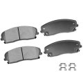 D1056 Ceramic Front Disc Brake Pad Set With Hardware For Chrysler 300 2005 2023 Dodge Challenger 2009 Charger 2006 Magnum 2008 