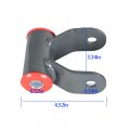 Gxywady 2 Rear Drop Kit Lowering Steel Shackles Replacement For Dodge Ram 1500 4 X 2002 2003 2004 2005 2006 2007 2008