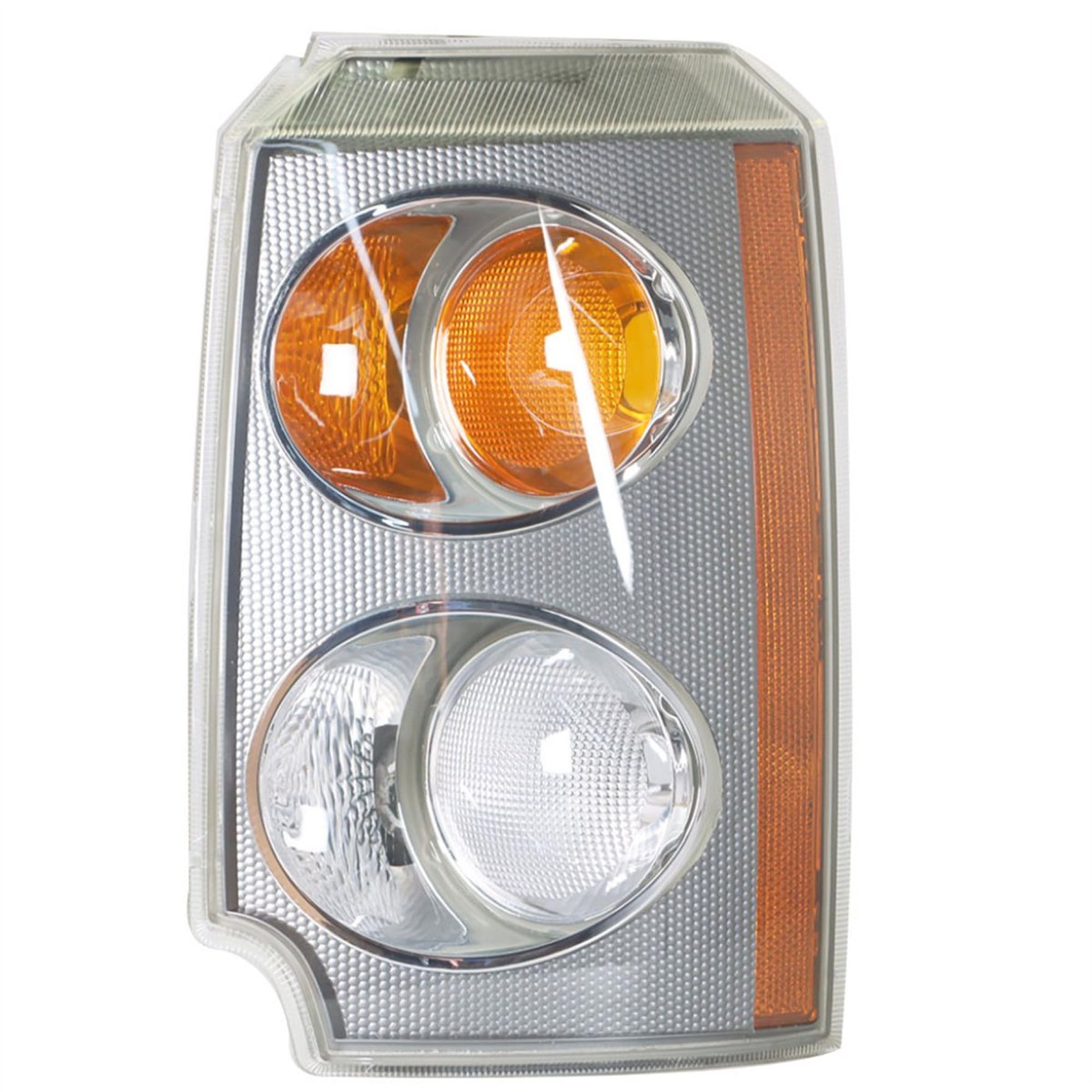 Turn Signal Light Assembly For Range Rover L322 2003 2005 Driver Side Left Front Replacement Xbd000053 Clear Lens Chrome
