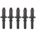 5 Pcs 6 30mm Id6 Car Fuel Line Hose Pipe Quick Release Male Connect Connector 