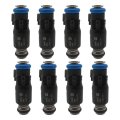 8 Pack Fuel Injectors 12613411 Replacement Compatible With 2010-2012 Gmc Canyon V8-5 3l