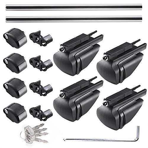 Yescom Universal 48 Car Top Luggage Cross Bar Roof Rack Cargo Carrier Suv Aluminum 1 Pair