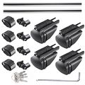 Yescom Universal 48 Car Top Luggage Cross Bar Roof Rack Cargo Carrier Suv Aluminum 1 Pair