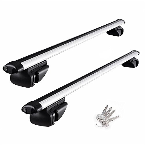 Yescom Universal 48 Car Top Luggage Cross Bar Roof Rack Cargo Carrier Suv Aluminum 1 Pair