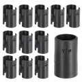 Uxcell Wire Shelf Clips 24pcs 5 8 Inch 16mm Shelving Lock Plastic Sleeves Replacements For System 12 Pairs