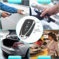 X Autohaux 4 Button Smart Key Fob Caseless Entry Remote Key Shell Cover For Chevy Camaro Malibu Equinox Cruze Trax Volt