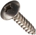 18-8 Stainless Steel Sheet Metal Screw Plain Finish Truss Head Phillips Drive Type A 8-15 Thread Size 3 4 Length Pack Of 100 