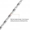 Uxcell Hss High Speed Steel Extra Long Twist Drill Bits 3 2mm Diameter 160mm Length 2 Pcs
