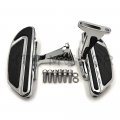 Httmt Mt216-123 216-109- Chrome Airflow Passenger Footboard Floorboard Mounting Bracket Compatible With 1993-2019 Touring
