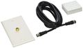 Rv Designer Collection T201 White Tv Hook Up Kit 