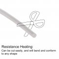 Uxcell Silicone Foam Seal Strip 4mm 0 16 Dia 2 5 Meters 8 21 Ft Long Sponge Rubber Weather Round Cord Solid For Diy Gasket