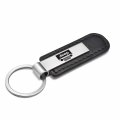 Ipick Image For Jeep Grill Silver Metal Plate Black Pu Leather Strap Key Chain Keychain Official Licensed
