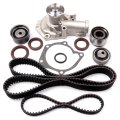 Engine Timing Belt Kit With Water Pump Fit 2001-2004 For Hyundai Santa Fe 1999-2005 Sonata Gas Dohc L4 2 4l 