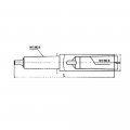 Morse Taper Adapter Reducing Drill Chuck Sleeve For Lathe Milling Mt2 Inside To Mt3 Outside