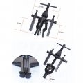 Qiilu 3-jaw Gear Puller Manual Internal 3 Jaw Bearing Bushing Extractor Wheel Automotive Machine Tool Kit For Car Suv 200mm
