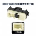 Front Passenger Side Power Window Switch 84030-60023 For Toyota Land Cruiser And Lexus Lx470 1998-2007 Auto Control Black