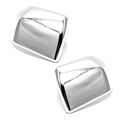 Sizver Triple Chrome 2pcs Door Mirror Cover Overlay Designed For 2015-2020 F150 
