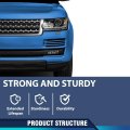 Left Side Headlight Washer Cover Powerwash Cap For Range Rover 2013 2017 Lr038768 Black Abs Nozzle