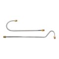 1964 1965 Chevrolet Chevelle El Camino Pump To Carb Lines 2pc 327cid 350hp 4bbl Holley Single Feed L76 79 5 16 In Stainless 