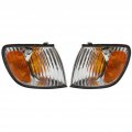 2001 2002 2003 Toyota Sienna Signal Light Assembly Pair Driver And Passenger Side W Bulbs For To2530138 To2531138 