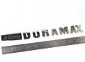 Yoaoo 2x Oem Allison Duramax Badges Emblems For Gm Silverado Sierra 1500 2500hd 3500hd Hood Chrome Black