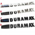 Yoaoo 2x Oem Allison Duramax Badges Emblems For Gm Silverado Sierra 1500 2500hd 3500hd Hood Chrome Black