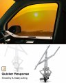 A-premium Electric Power Window Regulator With Motor Compatible Mitsubishi Outlander 2007-2013 Sport Utility Front Left Driver