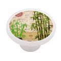 Serenity Bamboo High Gloss Ceramic Drawer Knob 