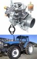 Carburetor With Gasket Replacement For Tractor Or New Holland 3000 1103-0004 C9nn9510b D3nn9510b D6nn9510b 