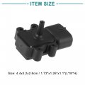 Acropix Intake Manifold Absolute Pressure Sensor Fit For Toyota Camry Pack Of 1 Black