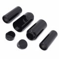 Httmt- Black Full Fork Cover Boot Set Compatible With 2018 Up H-d Softail Low Rider Fxlr P N Tghd-fc004-bk