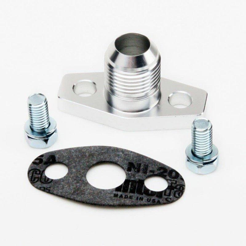 Kinugawa Billet Turbo Oil Drain Return Flange 10an Fit Garrett Gt28 Gt30 Gt35 Ball Bearing