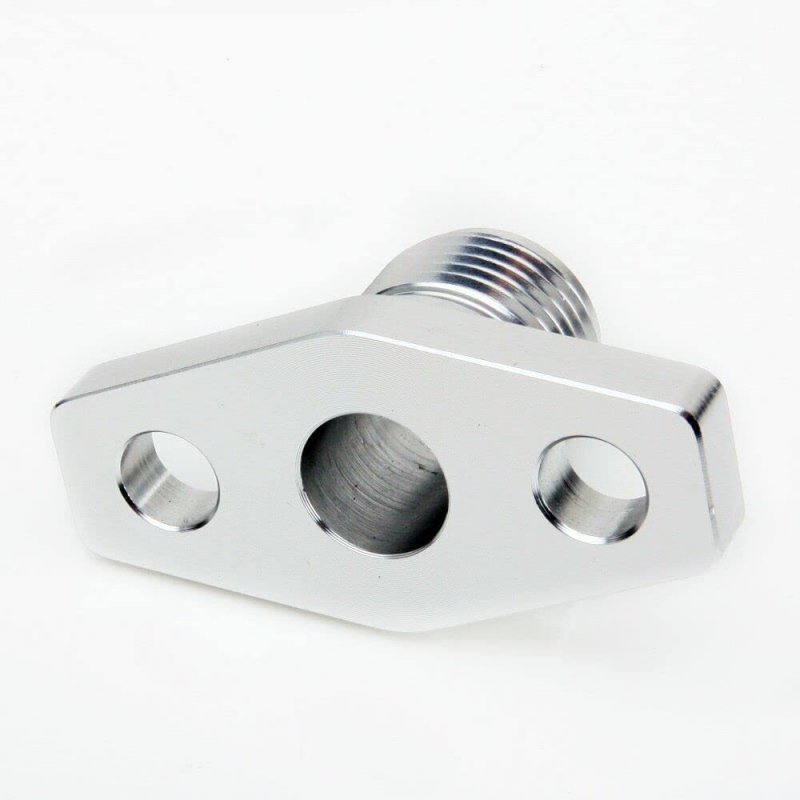 Kinugawa Billet Turbo Oil Drain Return Flange 10an Fit Garrett Gt28 Gt30 Gt35 Ball Bearing