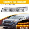 X Autohaux Car Led Front Left Side Mirror Turn Signal Light 87613-2p000 For Kia Sorento 2013 2014