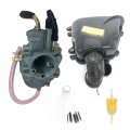 Manual Choke Carburetor With Air Filter Box For Polaris Predator 50 90 Scrambler And Sportsman 90cc 100cc Two Stroke Engine 